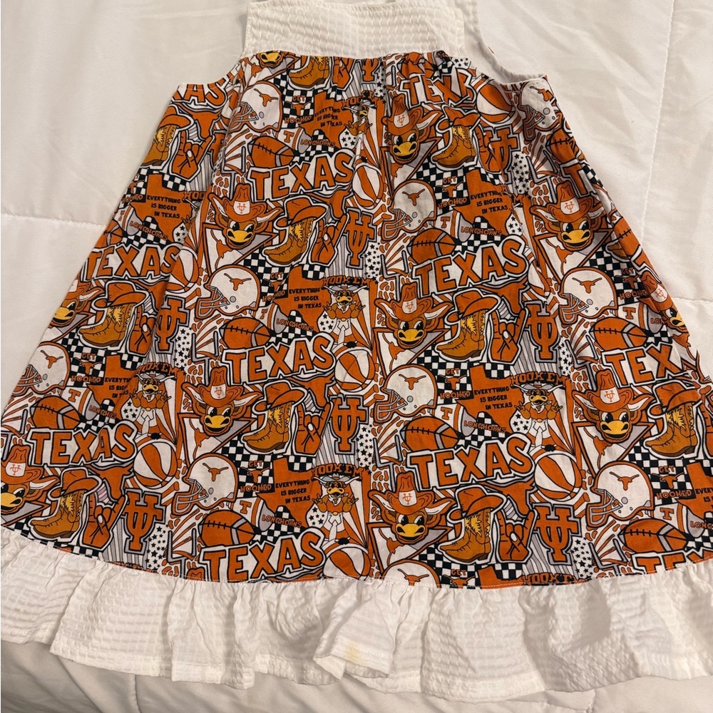 UT girls strap tie dress  size 4-6